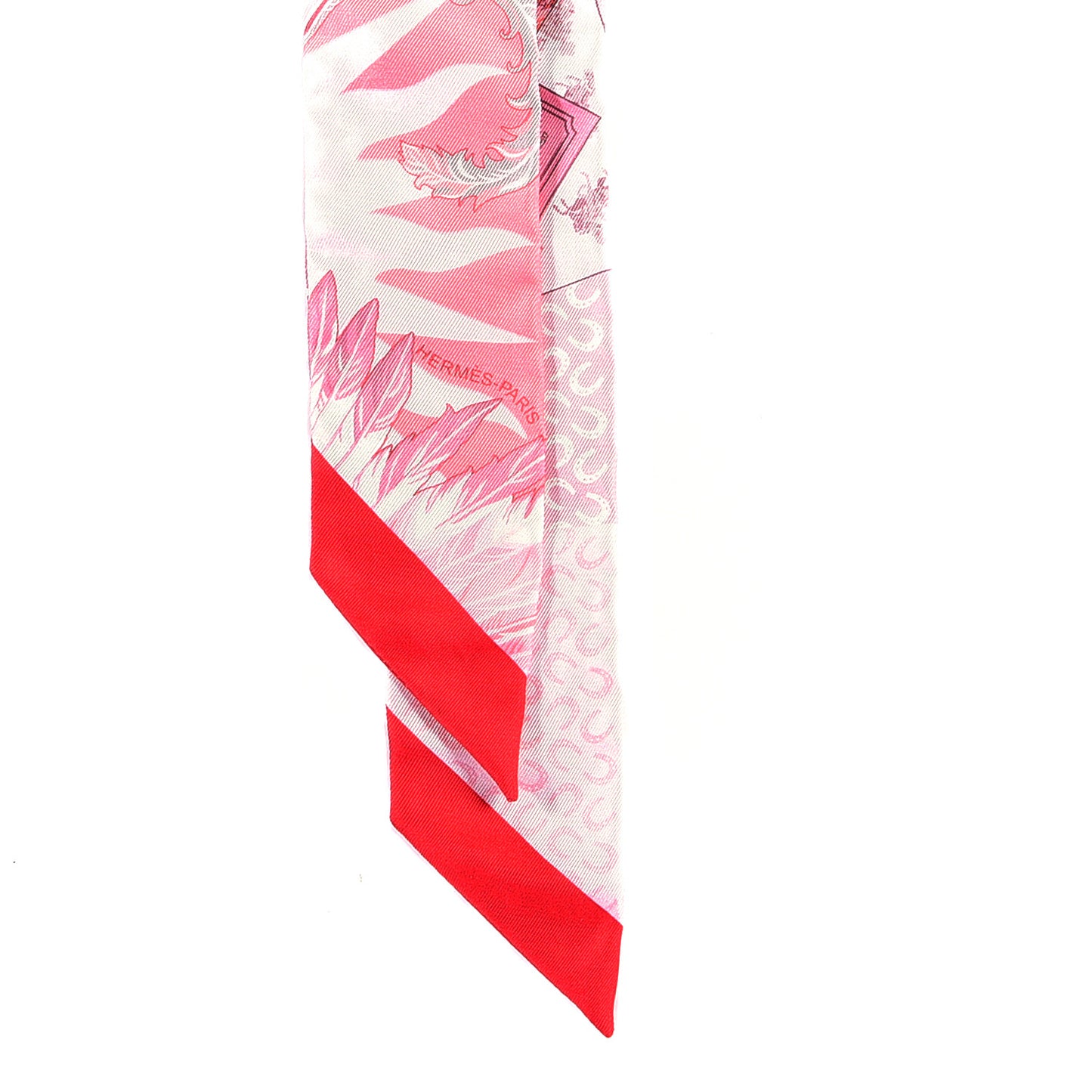 Silk Cheval Phoenix Twilly Grenadine Rose Gris