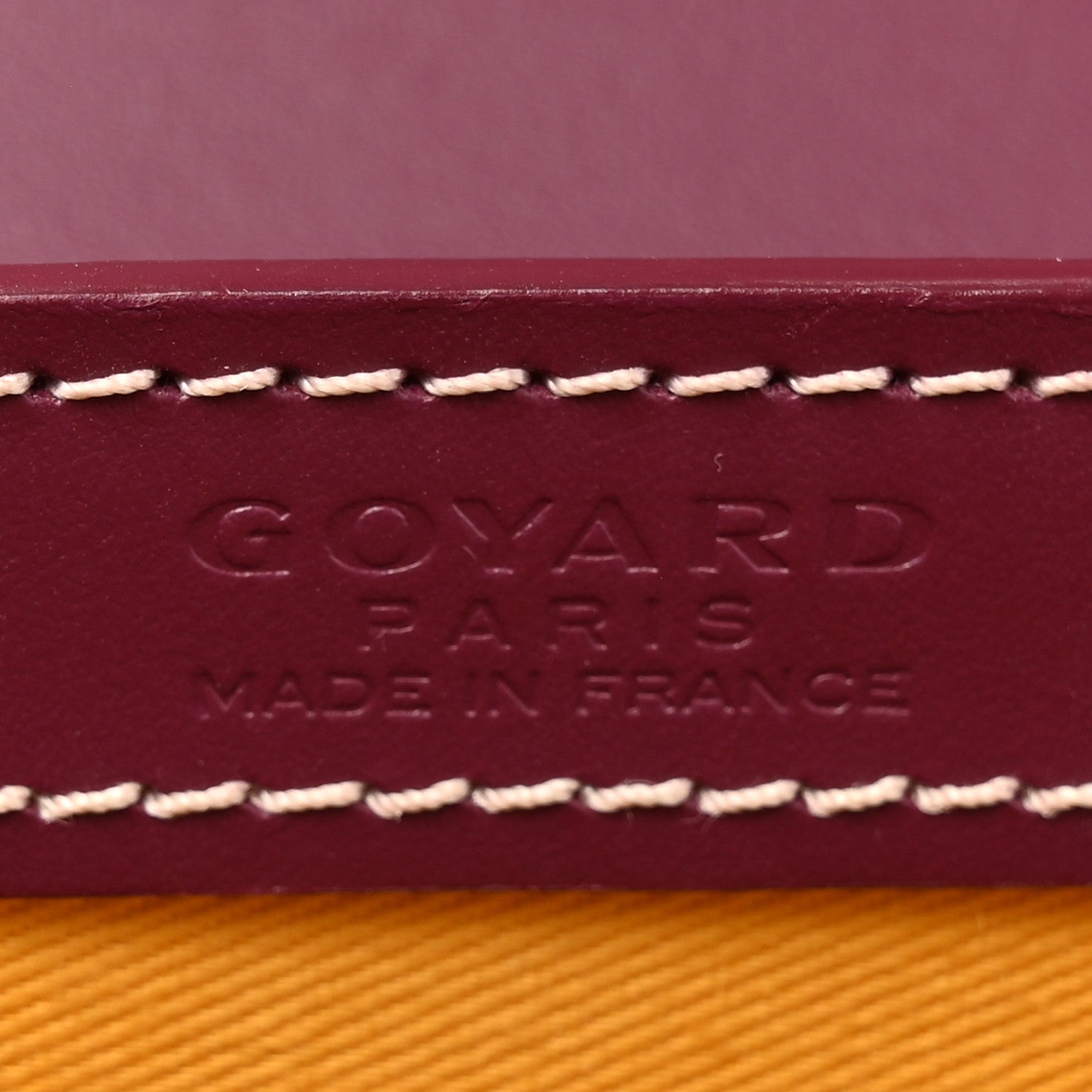 Goyard Goyardine Saigon PM Burgundy 6 of 18
