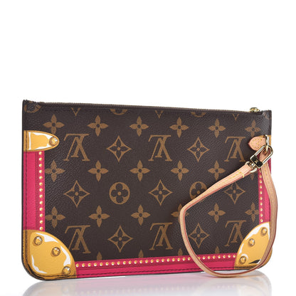 Louis Vuitton Monogram Summer Trunks MM GM Pochette 3 of 7