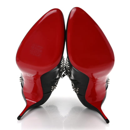 Christian Louboutin Calfskin Hongroise 85 Ankle Boots 40.5 Black 5 of 8