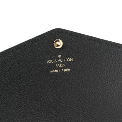 Louis Vuitton Empreinte Sarah Wallet NM Black 6 of 7