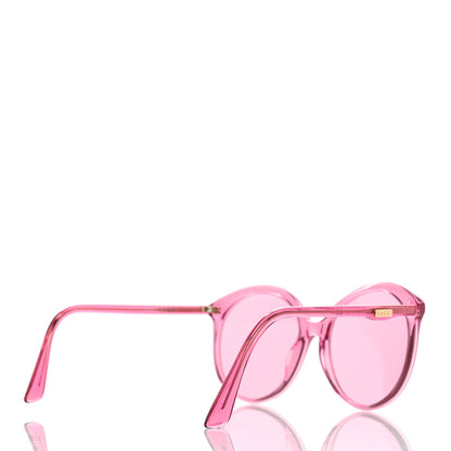 Gucci Acetate GG GG0257SA Sunglasses Pink 4 of 8