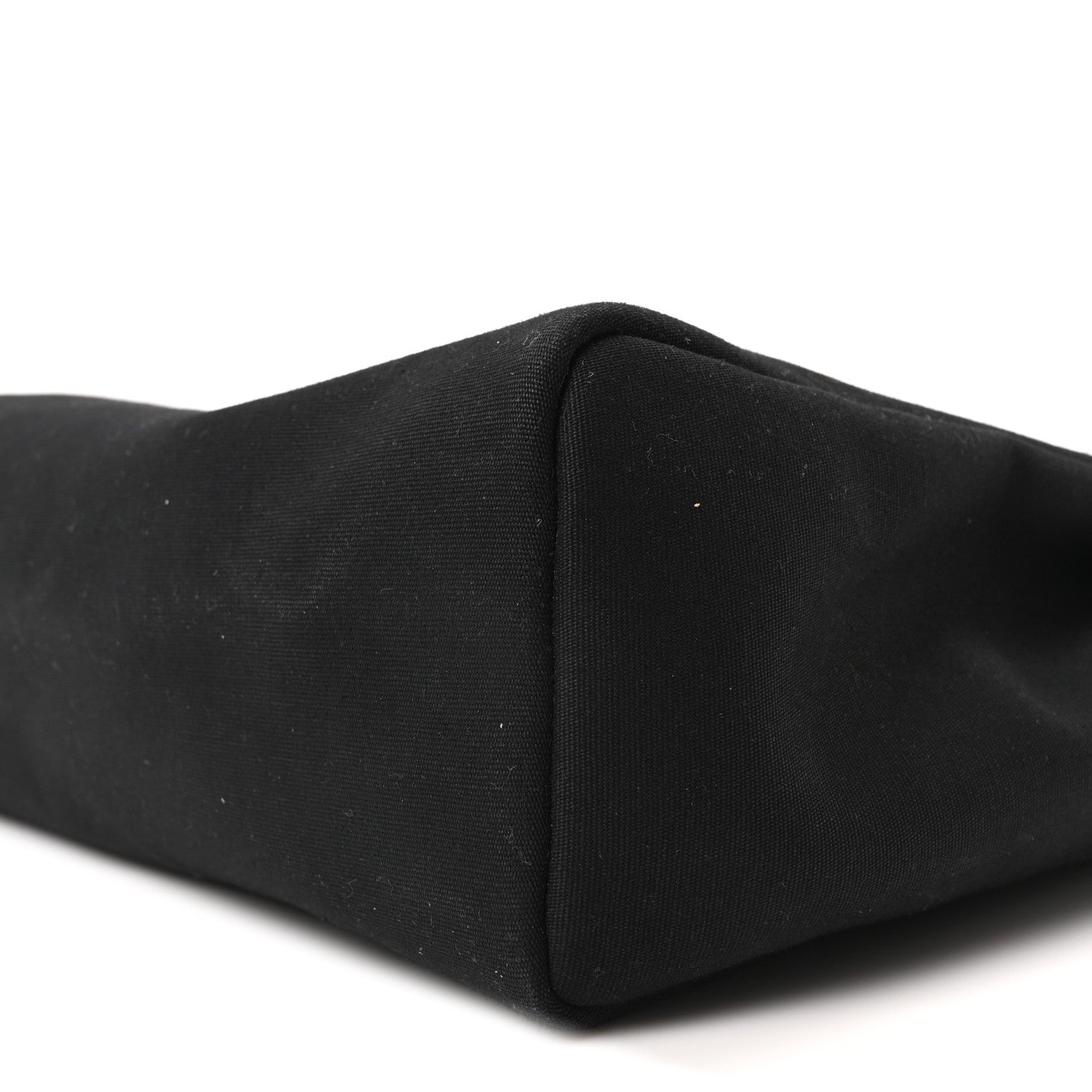 Hermes Toile Vache Calfskin Herbag 30 PM Ficelle Black 18 of 19