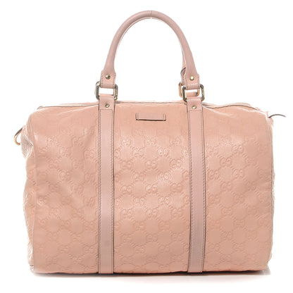 Gucci Guccissima Medium Joy Boston Rose Dragea 1 of 9