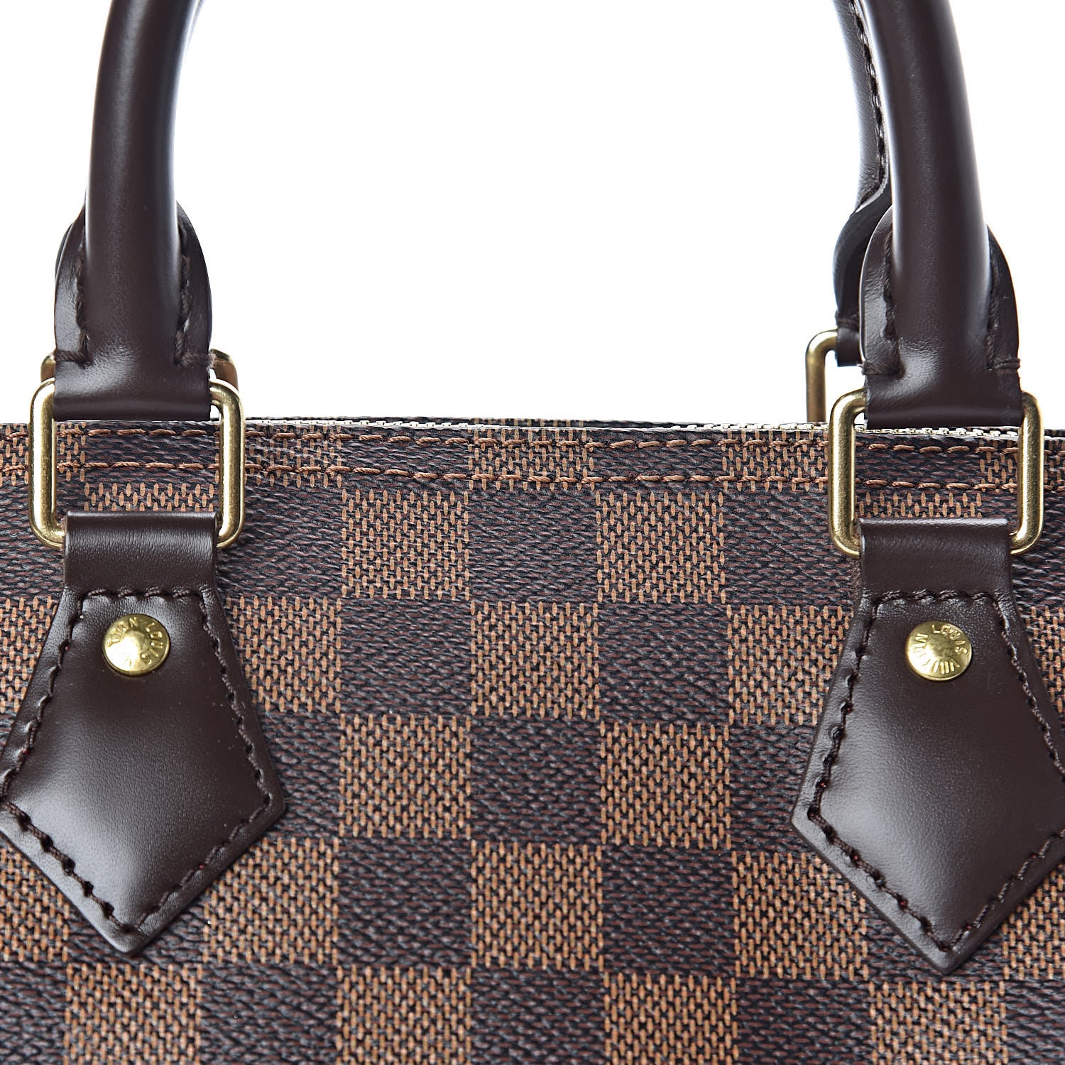 Louis Vuitton Damier Ebene Speedy Bandouliere 25 8 of 10