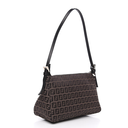 Fendi Zucchino Pochette Tobacco Moro 2 of 8