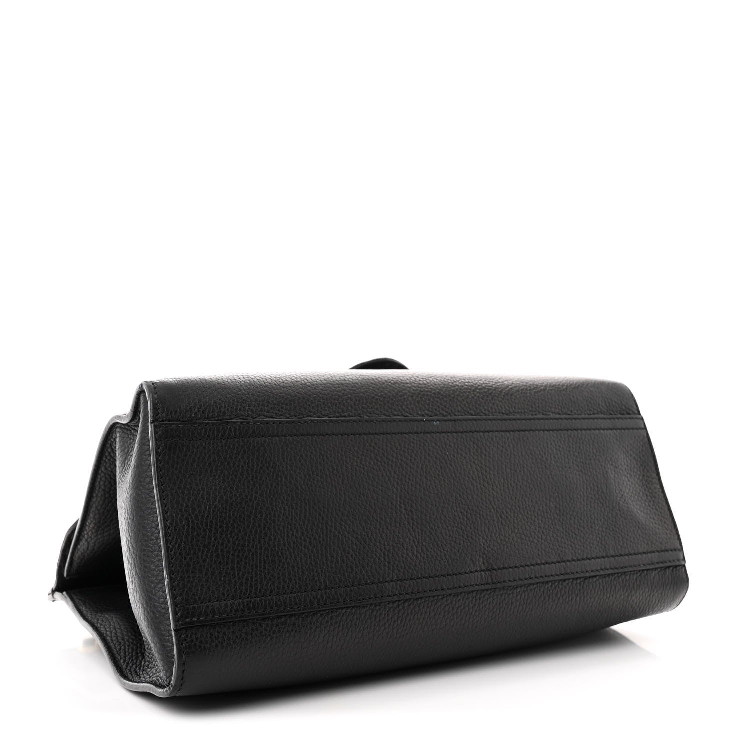 Gucci Calfskin Small GG Marmont Top Handle Bag Black 4 of 10