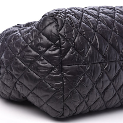 Chanel Nylon Coco Cocoon Bowler Black 8 of 15