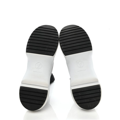 Louis Vuitton Stretch Textile LV Archlight Sneaker Boots 40.5 Black Orange 5 of 10