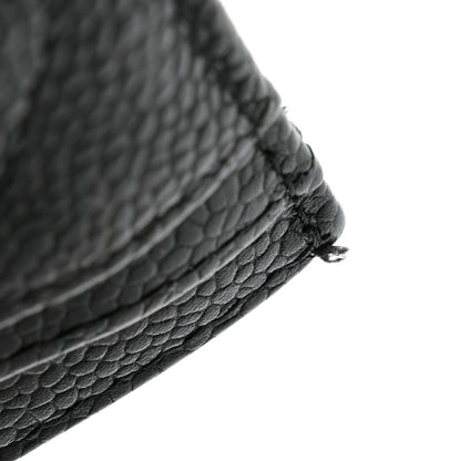 Chanel Caviar Quilted Card Holder Black 9 of 10