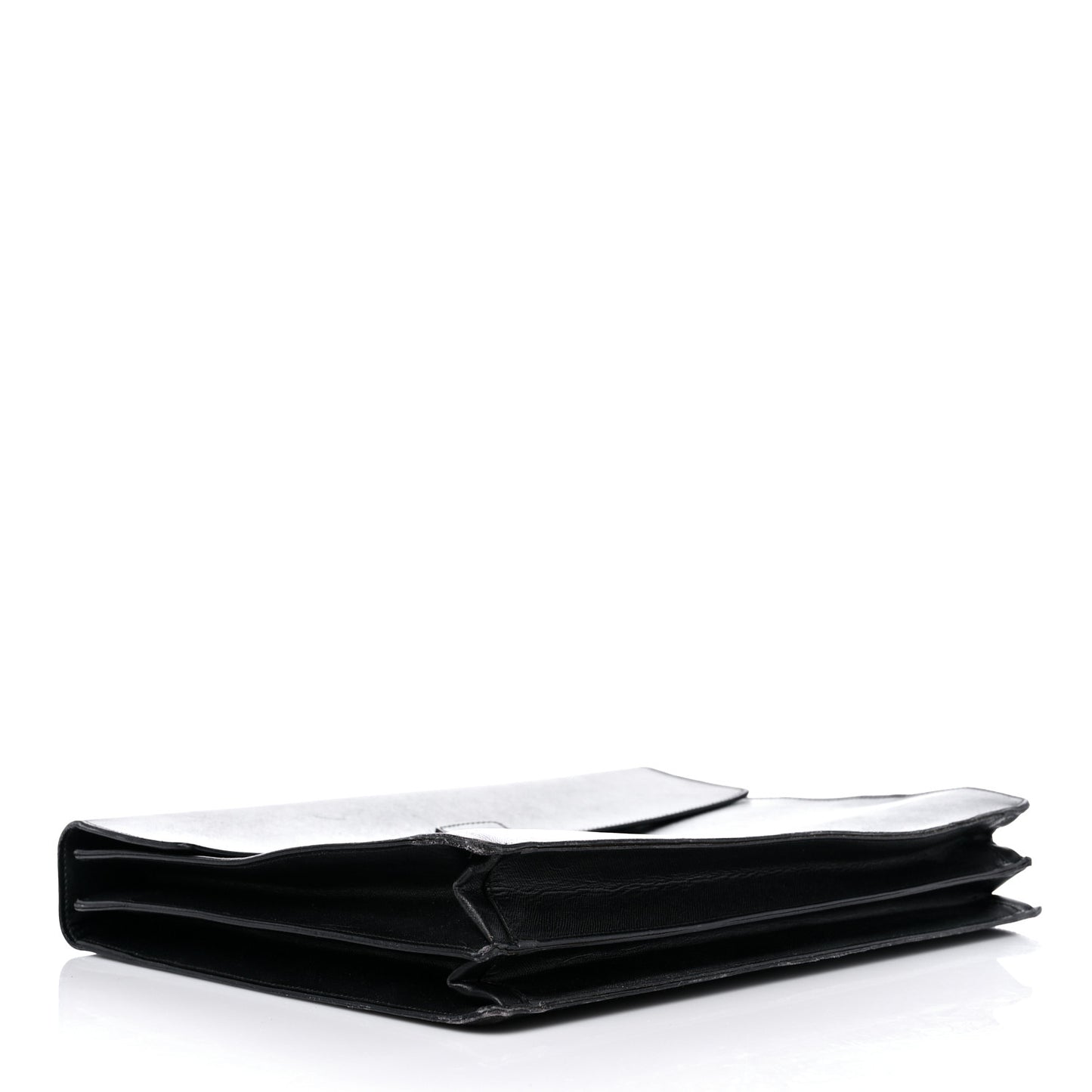 Saffiano Briefcase Black
