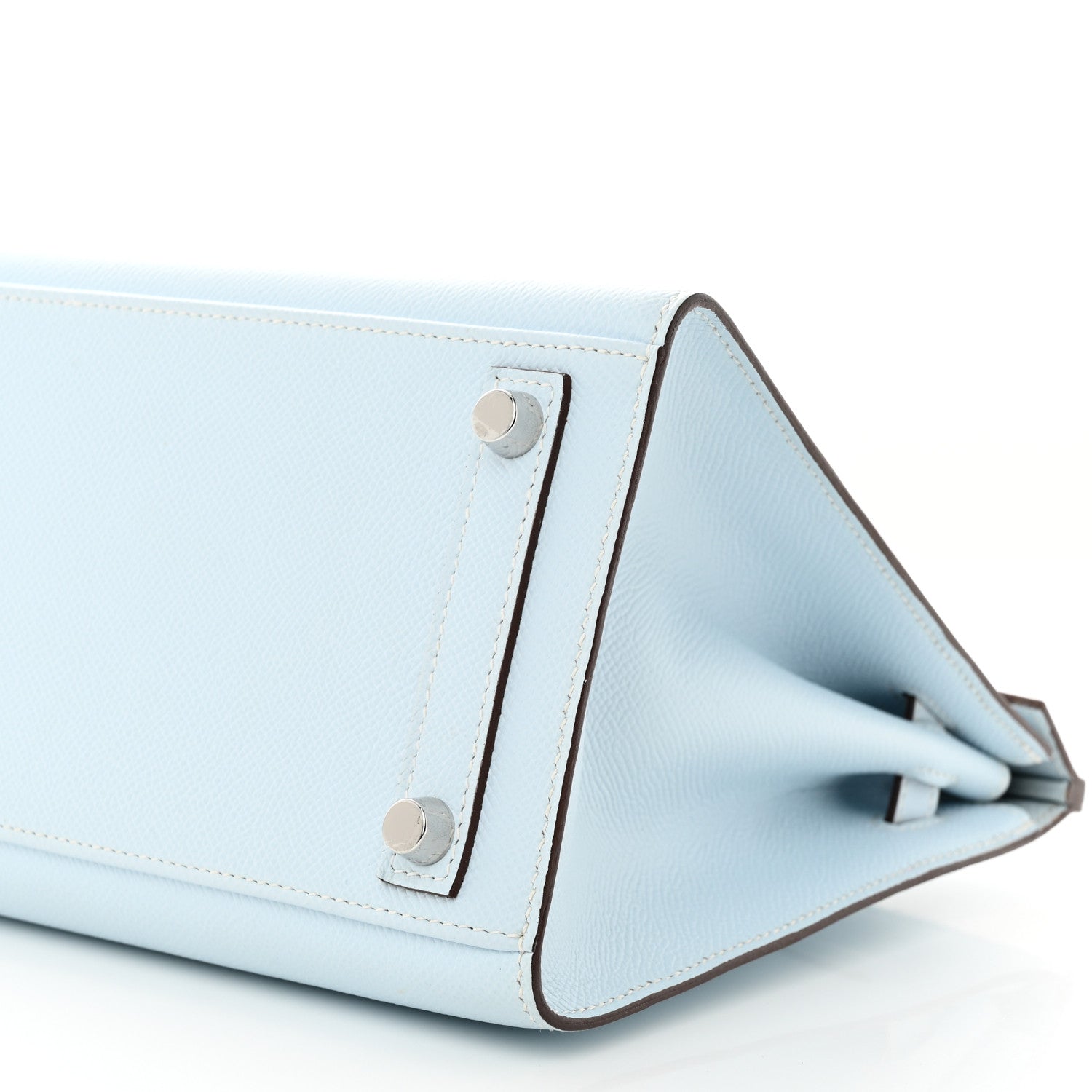 Hermes Epsom Birkin Sellier 25 Bleu Brume 11 of 11