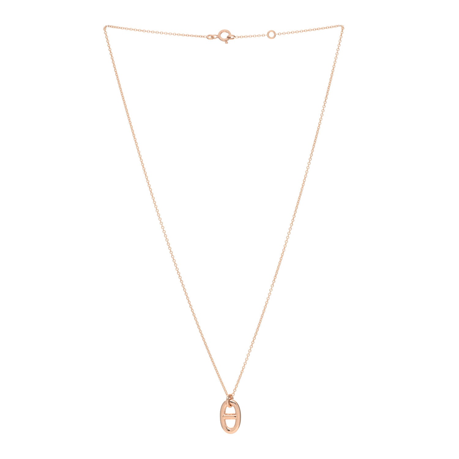Hermes 18K Rose Gold PM Farandole Pendant Necklace 2 of 4