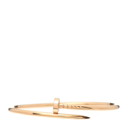 Cartier 18K Pink Gold Small Juste Un Clou Bracelet 15 1 of 5