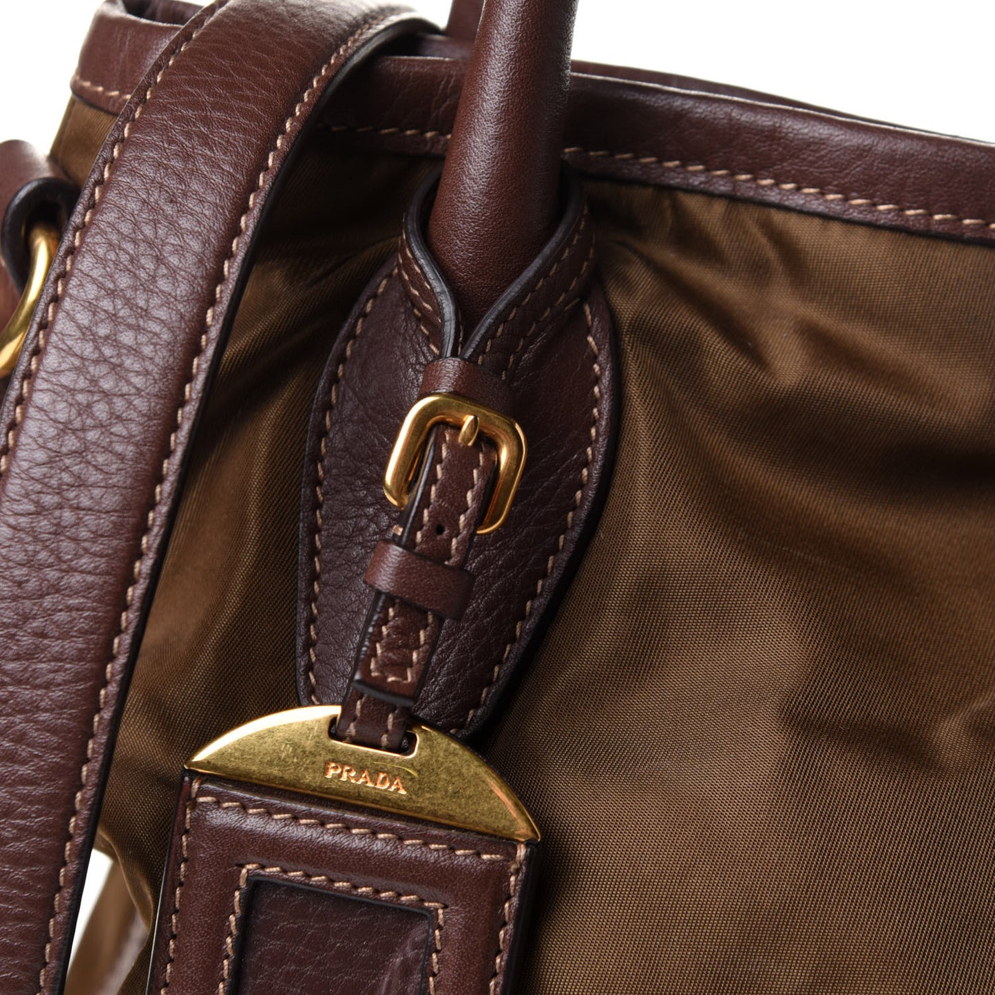 Tessuto Nylon Shoulder Bag Cocco