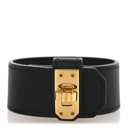 Hermes Swift Kelly Twist Bracelet Black 1 of 6