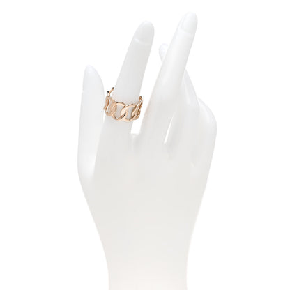Pomellato 18K Rose Gold Brera Chain Ring 55 7.25 2 of 7