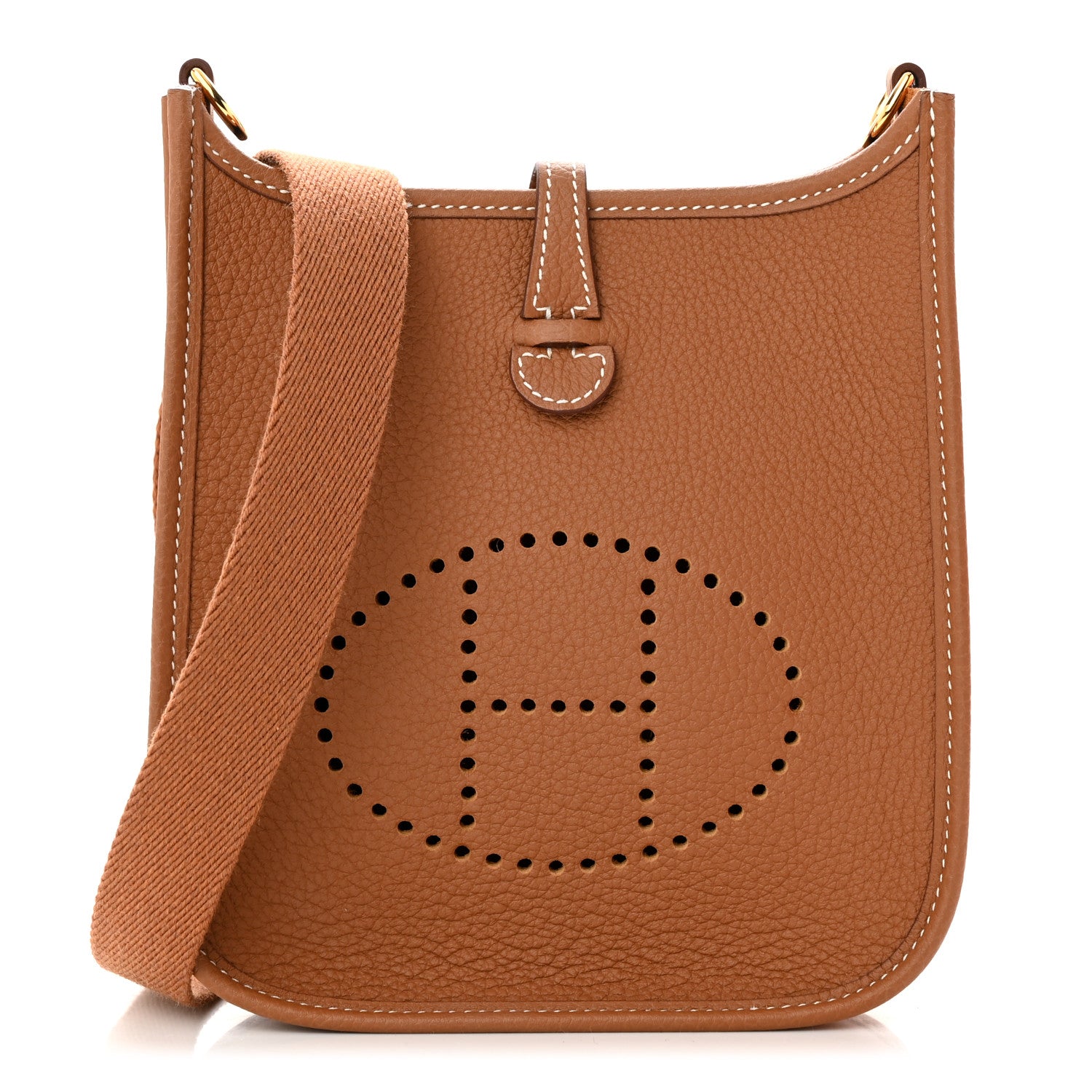 Hermes Taurillon Maurice Evelyne TPM Gold 1 of 11