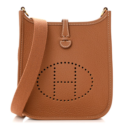Hermes Taurillon Maurice Evelyne TPM Gold 1 of 11