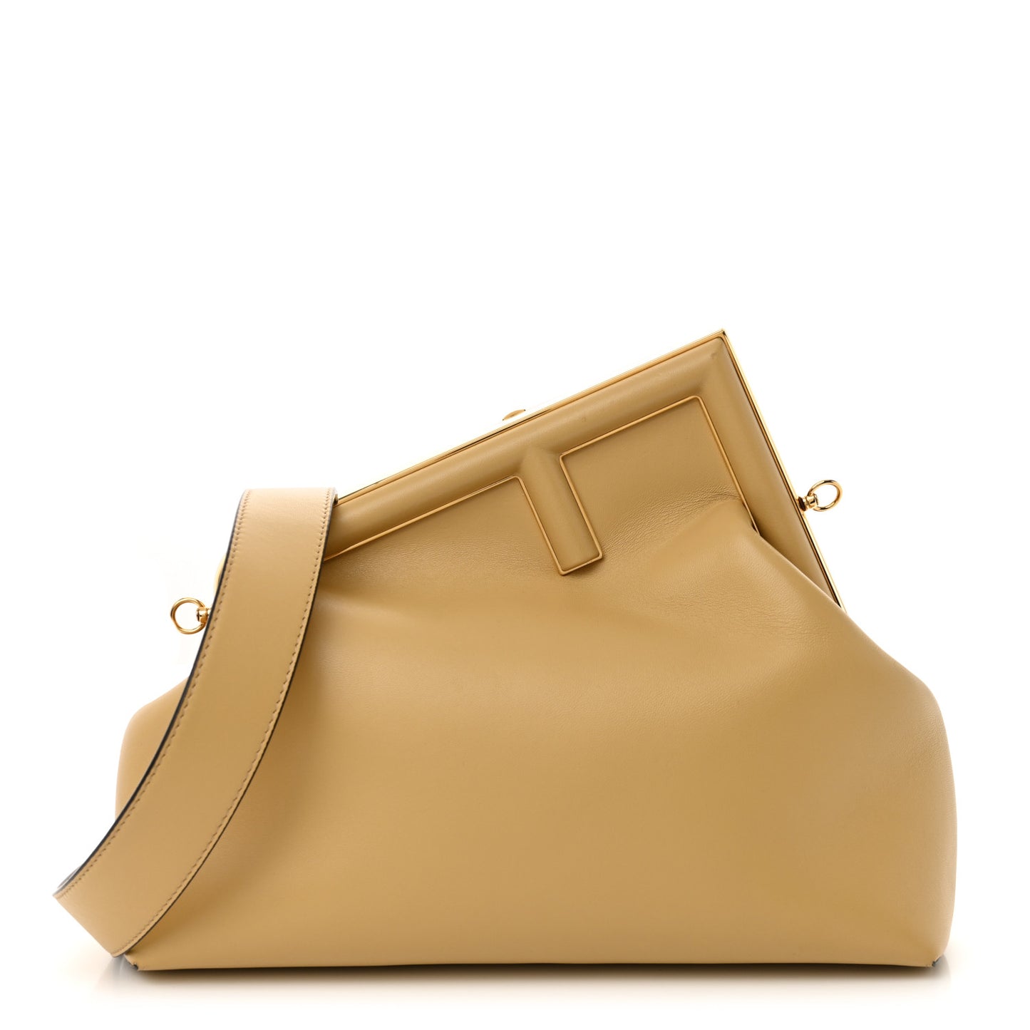 Shiny Nappa Medium Fendi First Sahara