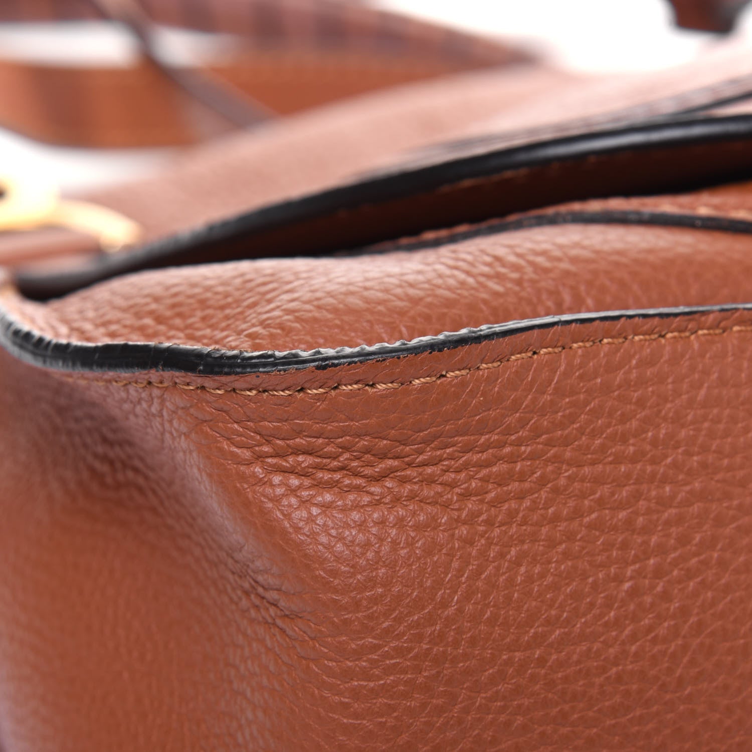 Chloe Calfskin Medium Marcie Satchel Tan 11 of 18