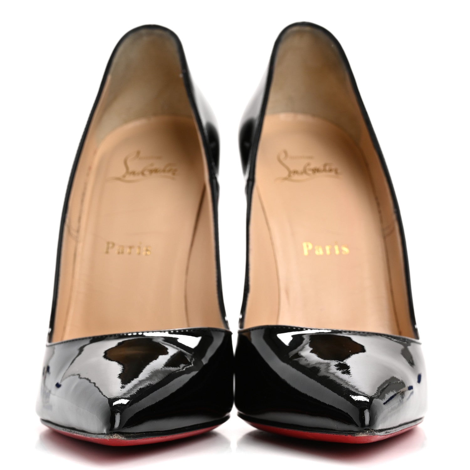 Christian Louboutin Patent So Kate 120 Pumps 38.5 Black 3 of 9
