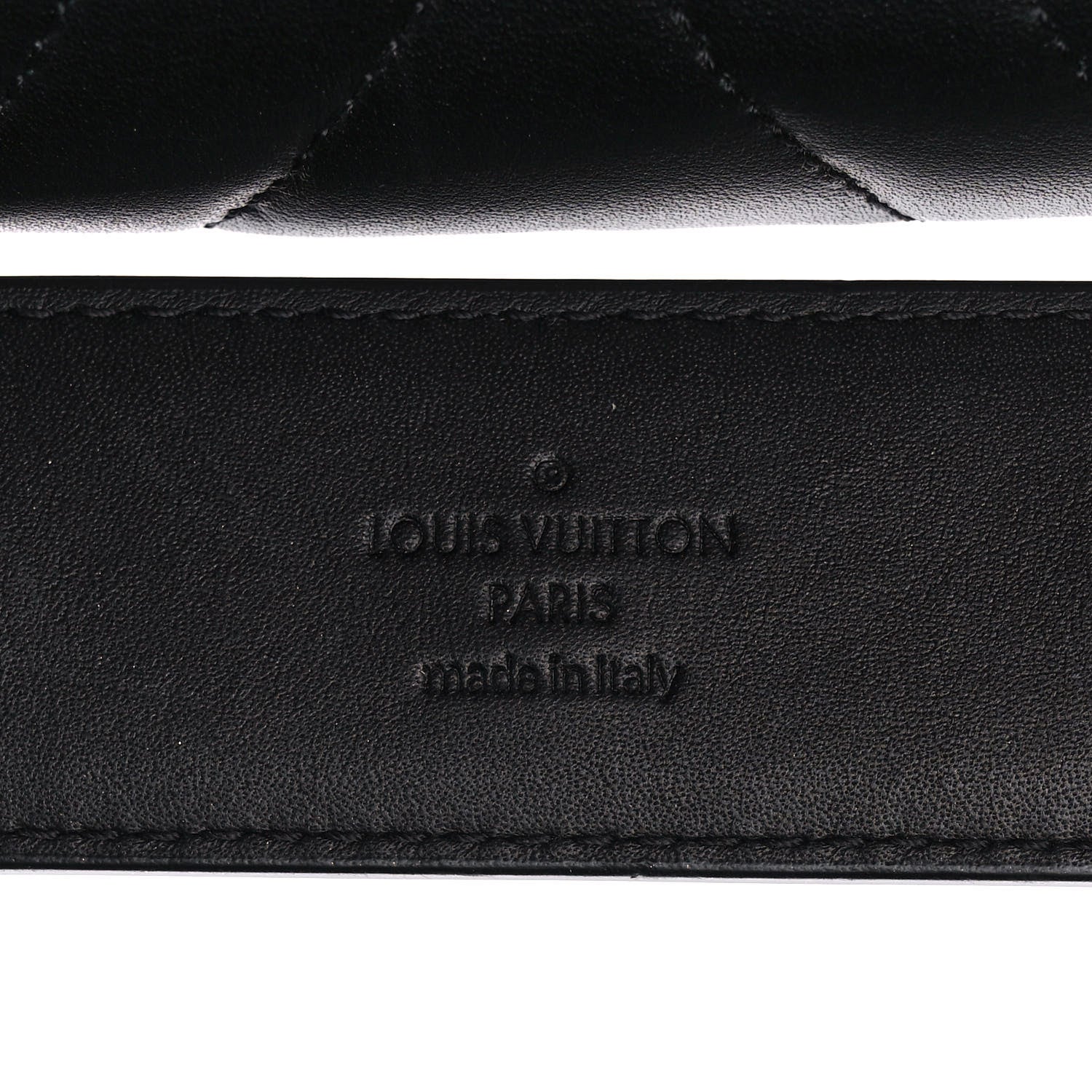 Louis Vuitton Calfskin New Wave Chain MM Black 8 of 10