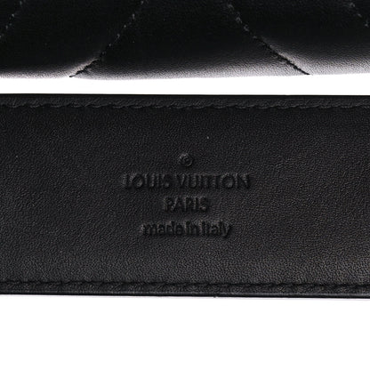 Louis Vuitton Calfskin New Wave Chain MM Black 8 of 10