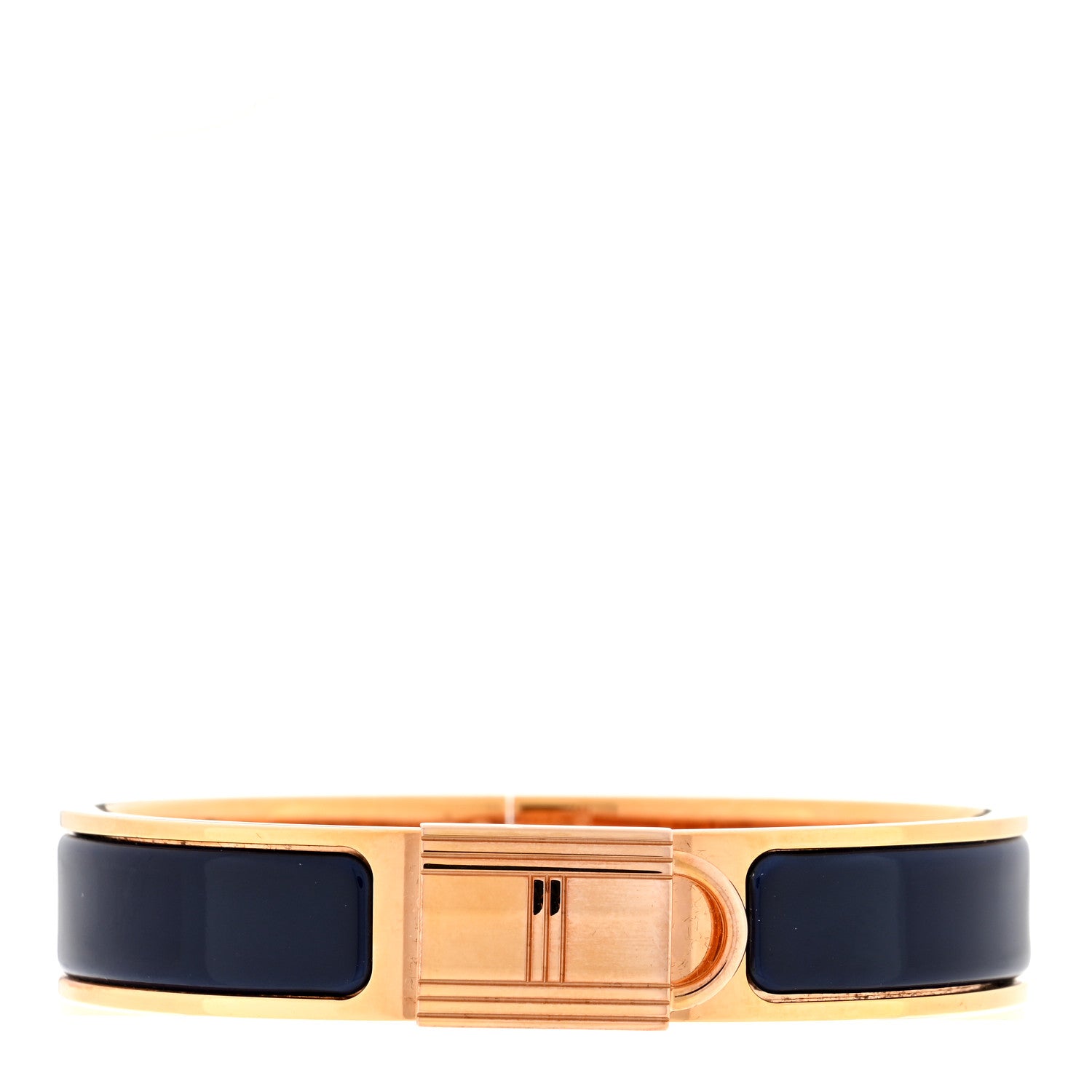 Hermes Enamel Narrow Clic Cadenas Bracelet PM 1 of 3