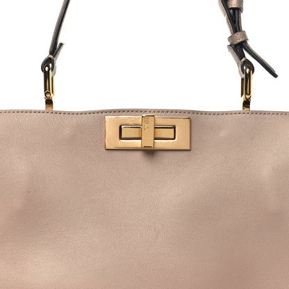 Fendi Vitello Medium Soft Peekaboo  Dove Gray 8 of 10