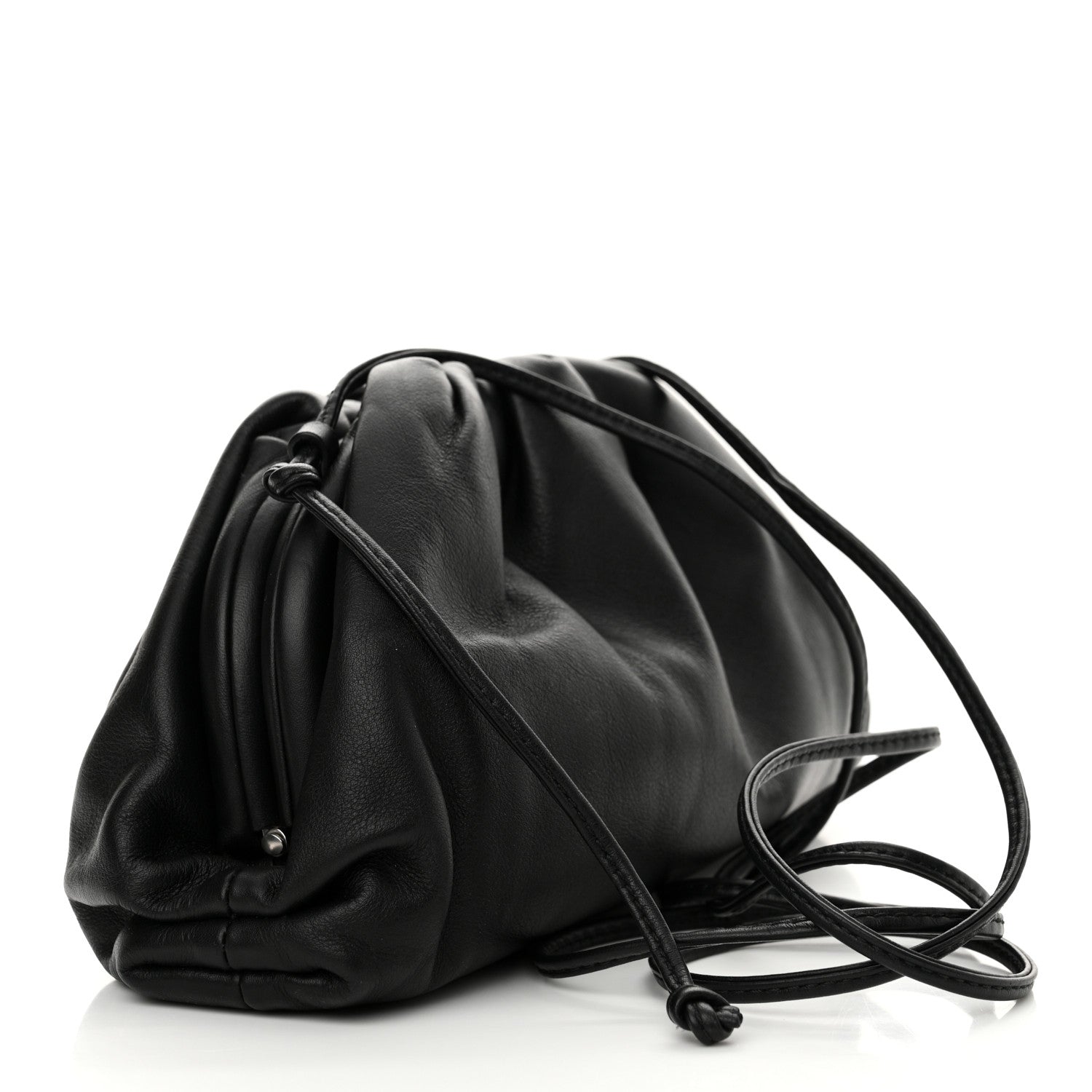 Bottega Veneta Butter Calfskin The Mini Pouch Black 3 of 11