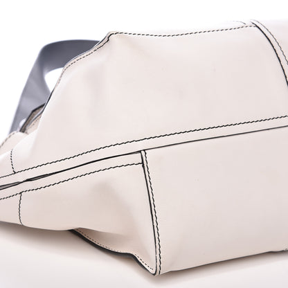 Proenza Schouler Calfskin Curl Satchel Optic White 7 of 12