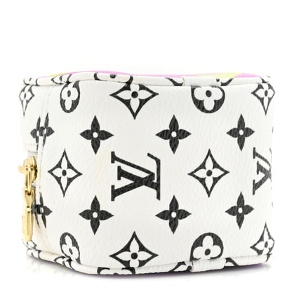 Louis Vuitton Monogram Giant Cube Coin Purse Pink 4 of 8