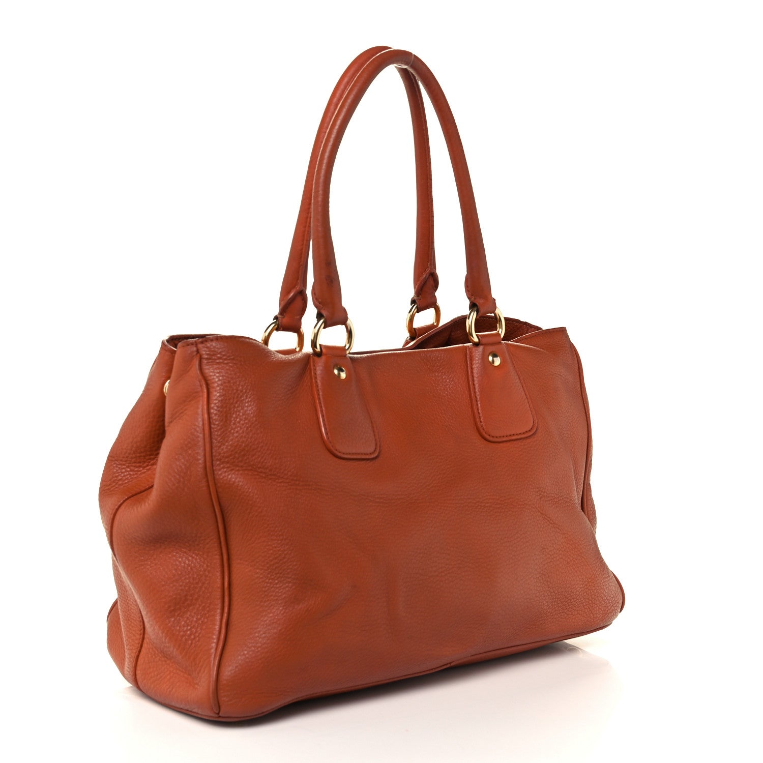 Prada Vitello Daino Shopping Satchel 2 of 10