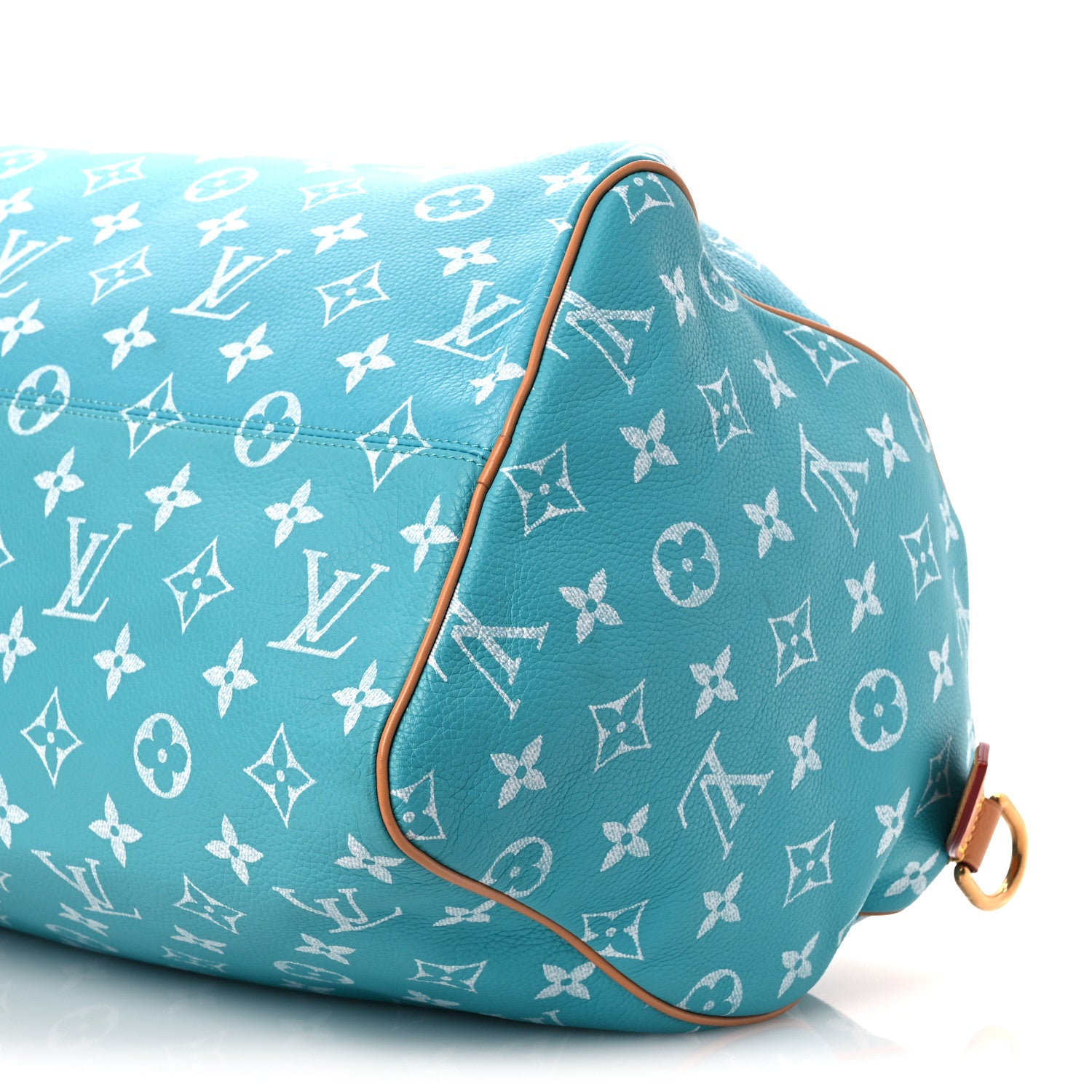 Louis Vuitton Calfskin Monogram Speedy P9 Bandouliere 40 Turquoise 11 of 16
