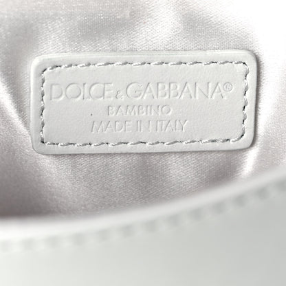 Dolce & Gabbana Calfskin Top Handle Bag White 10 of 13