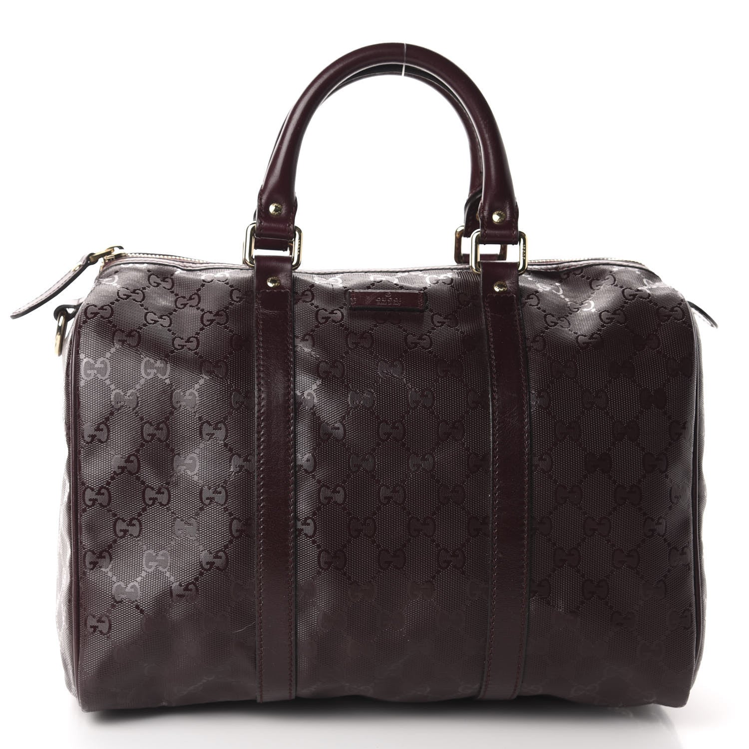 Gucci Imprime Monogram Medium Joy Boston Bordeaux 1 of 12