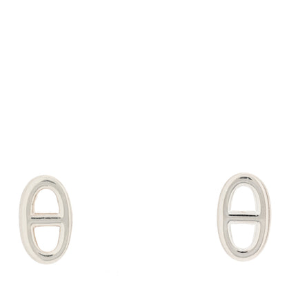Hermes Sterling Silver TPM Farandole Earrings 1 of 4