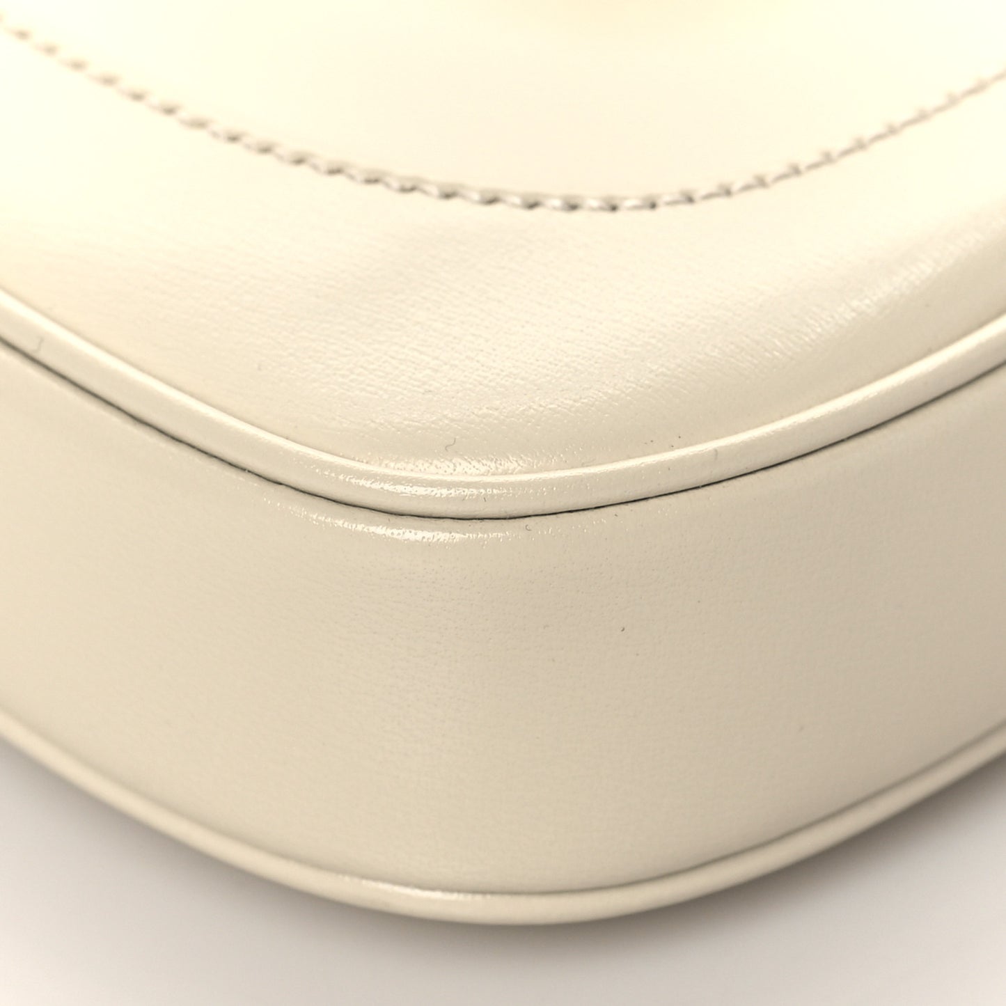 Boarded Dyana Lux Calfskin Mini Jackie 1961 Hobo Mystic White