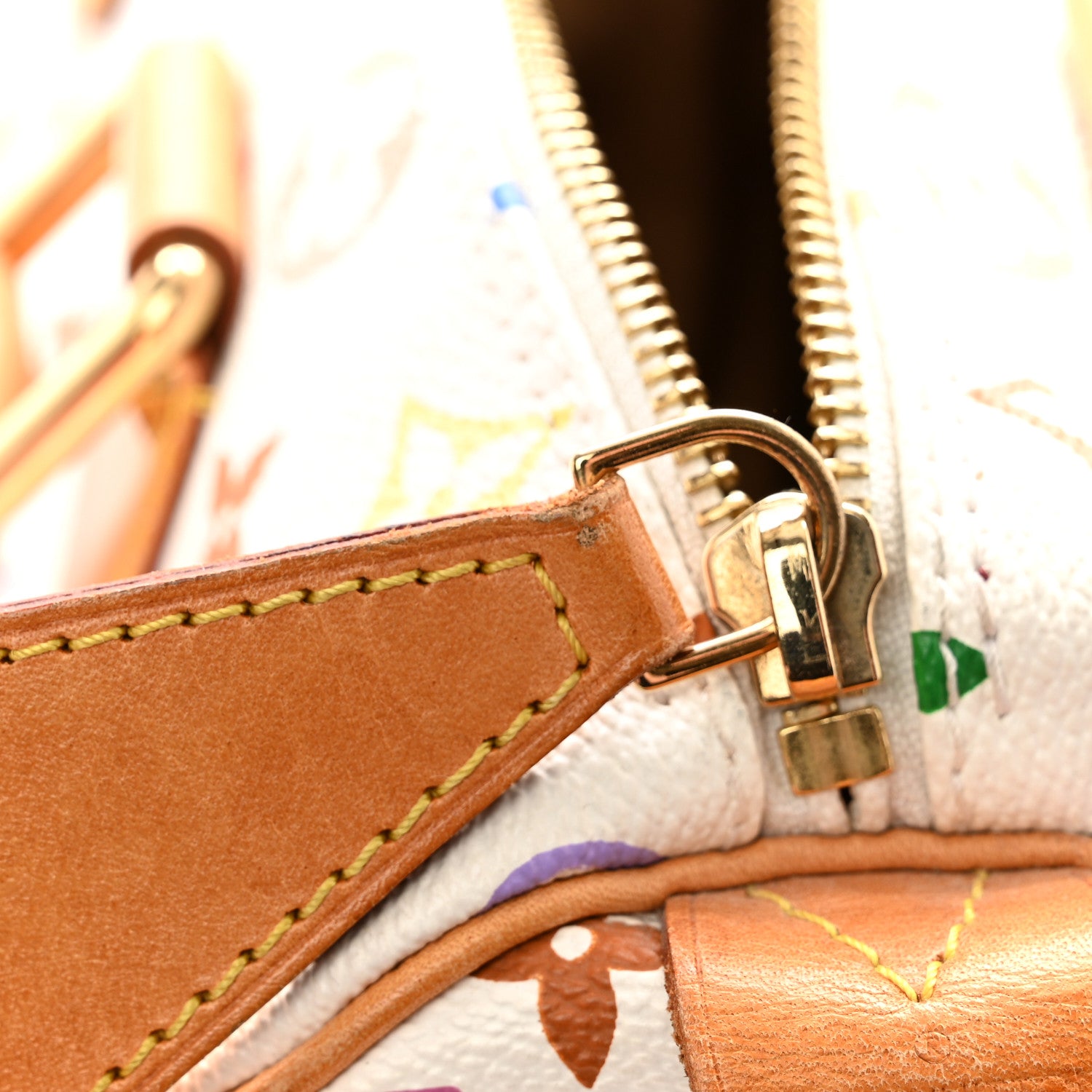 Louis Vuitton Monogram Multicolor Speedy 30 White 11 of 17