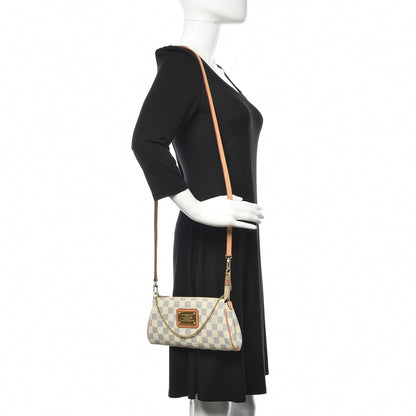Louis Vuitton Damier Azur Eva Clutch 2 of 9