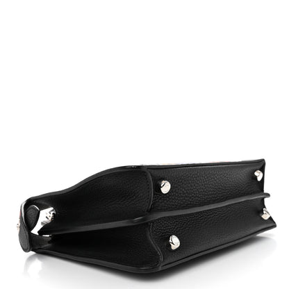 Fendi X NOEL FIELDING Cuoio Romano Painted Mini Peekaboo I SEE U Satchel Black Multicolor 4 of 11