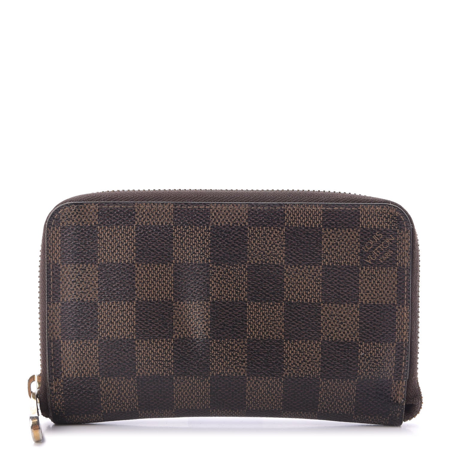 Louis Vuitton Damier Ebene Compact Zippy Wallet 1 of 10