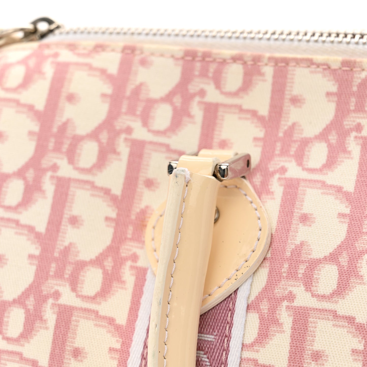 Monogram Girly Boston Pink