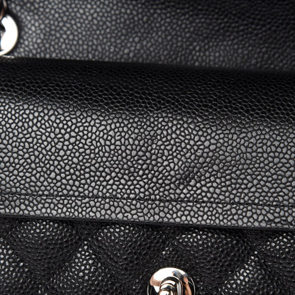 Chanel Caviar Quilted Small Double Flap Black 8 of 13