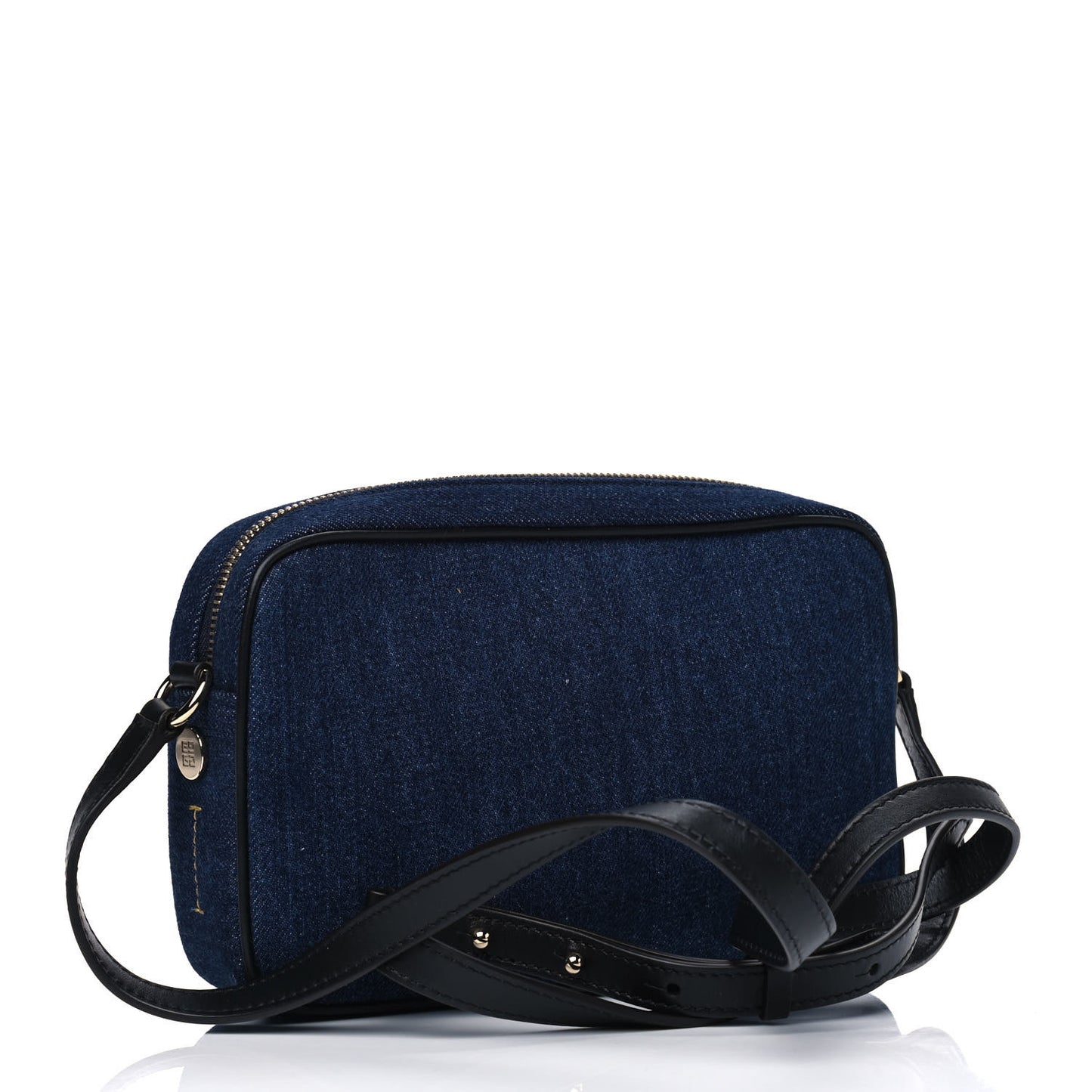 Denim Logo Bond Camera Bag Blue