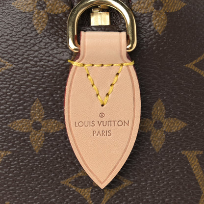 Louis Vuitton Monogram Speedy Bandouliere 20 Black 6 of 8