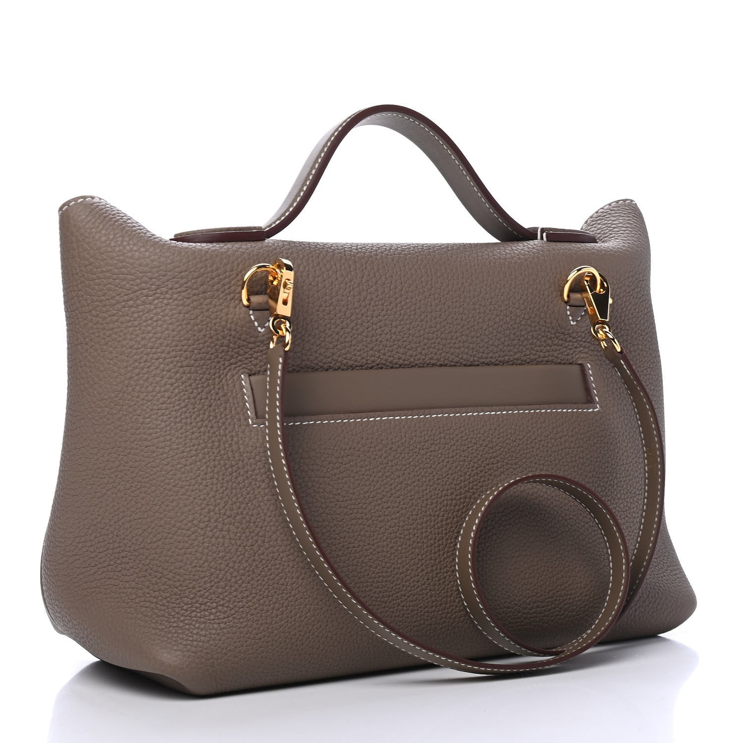 Hermes Taurillon Maurice Swift 24/24 29 Etoupe 2 of 4