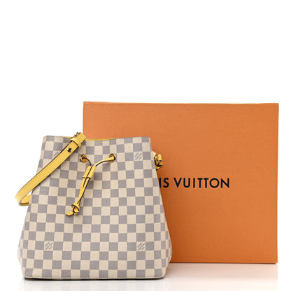 Louis Vuitton Damier Azur Neonoe MM Pineapple 10 of 10