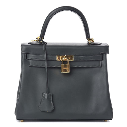 Hermes Swift Kelly Retourne 25 Vert Fonce 1 of 34